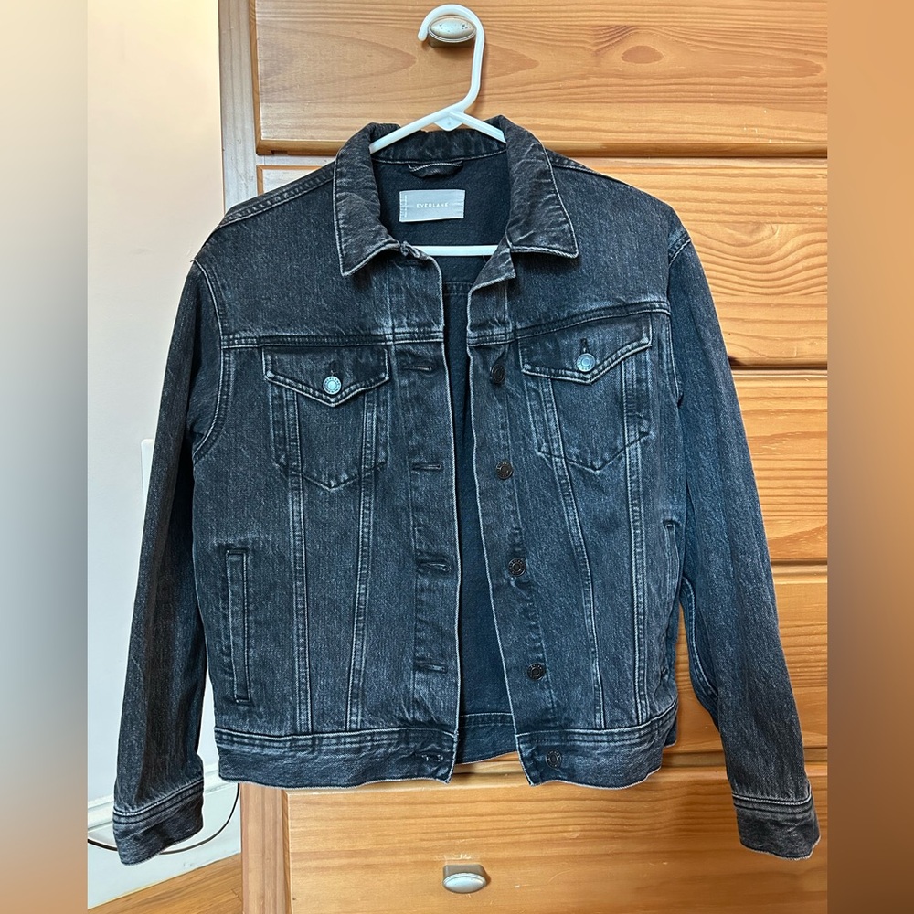 Everlane Women’s Black Denim Jacket